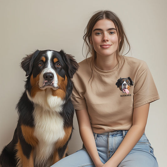 Custom Pet Pocket T-Shirt