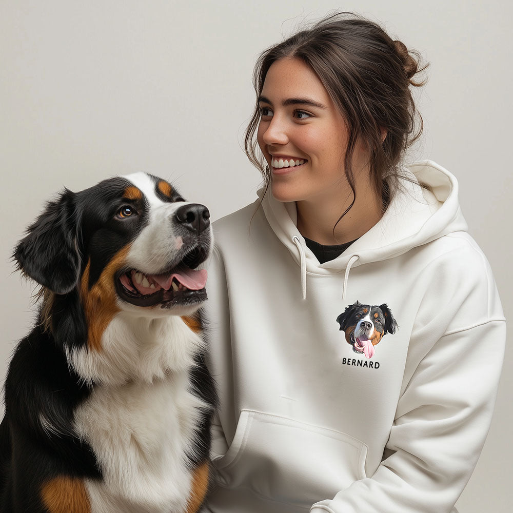 Custom Pet Pocket Hoodie