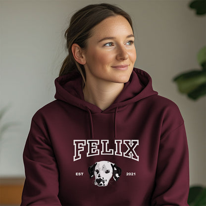 Custom College Style Hoodie