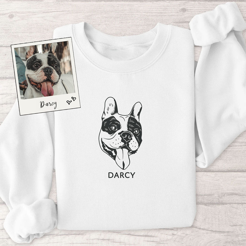 Custom Black Pet Sweatshirt