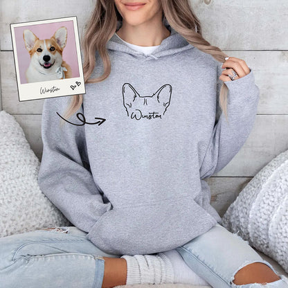 Custom Pet Ear Hoodie