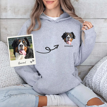 Custom Pet Pocket Hoodie