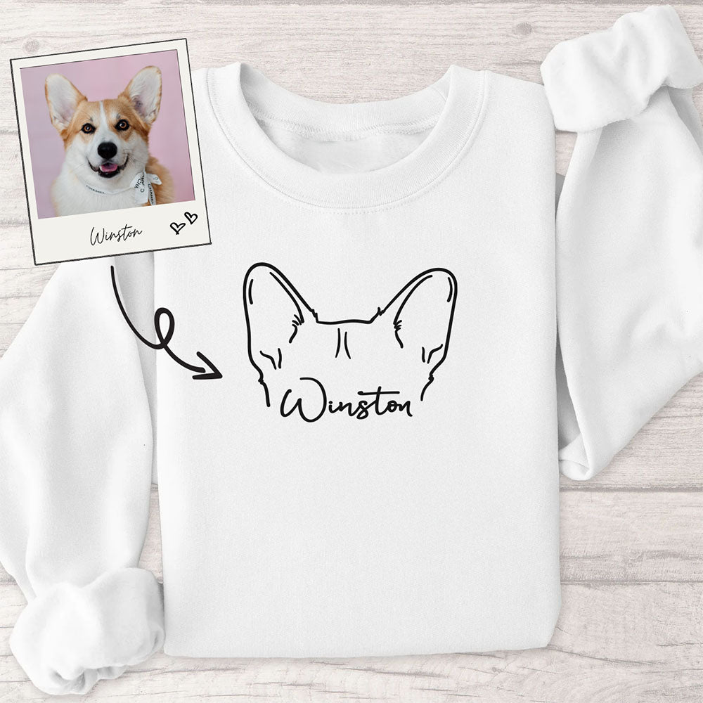 Custom Pet Ear Sweatshirt