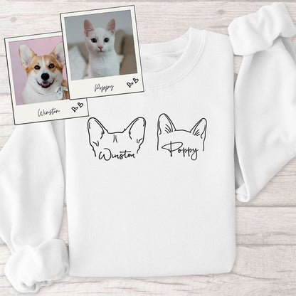 Custom Pet Ear Sweatshirt