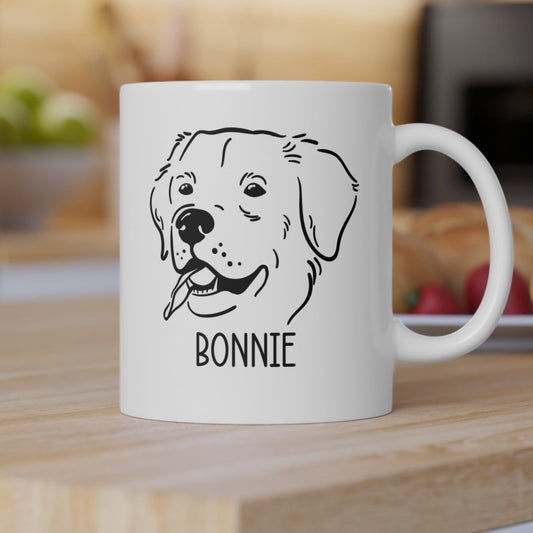 Custom Line Art Mug