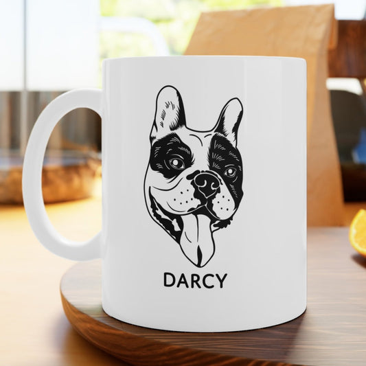 Custom Black Pet Mug