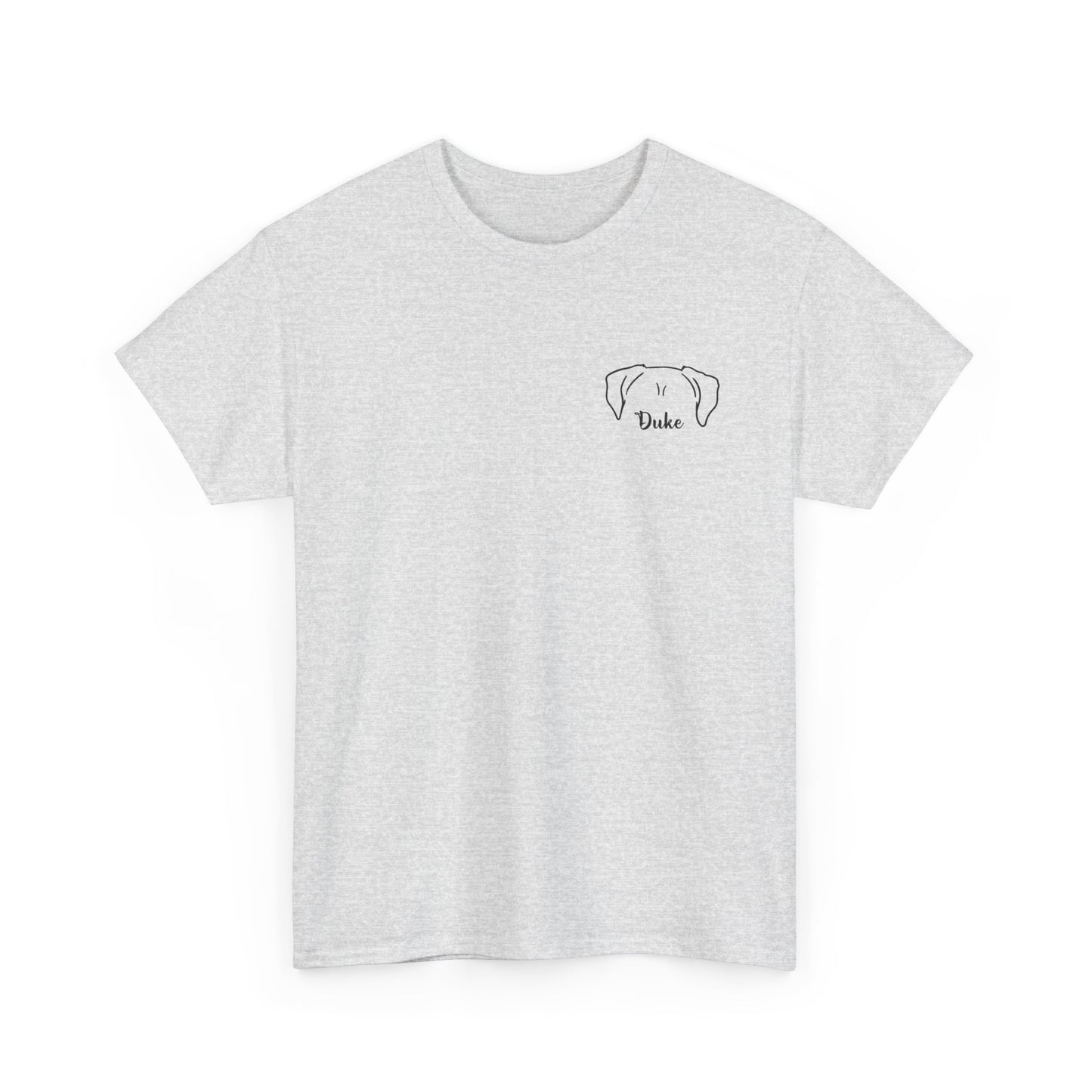 Custom Pet Ear Pocket T-Shirt