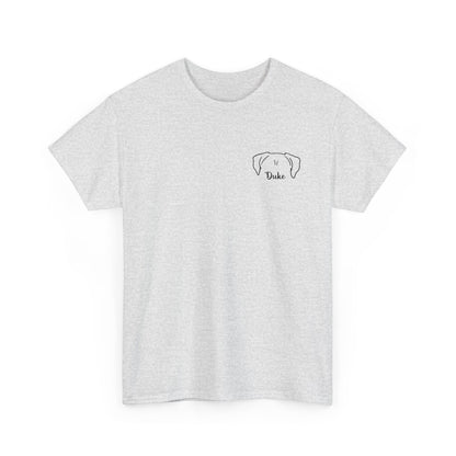 Custom Pet Ear Pocket T-Shirt