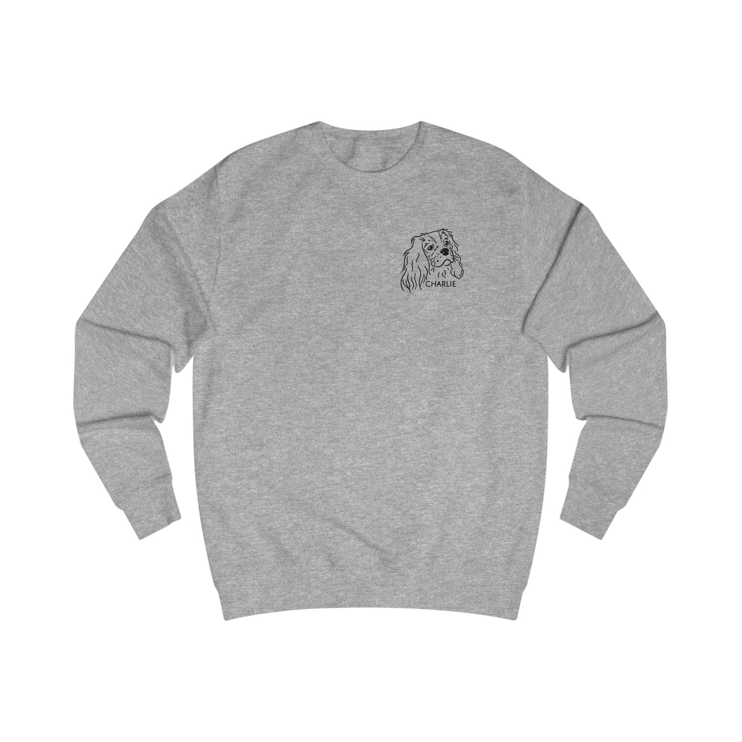 Custom Line Art Pocket Sweatshirt