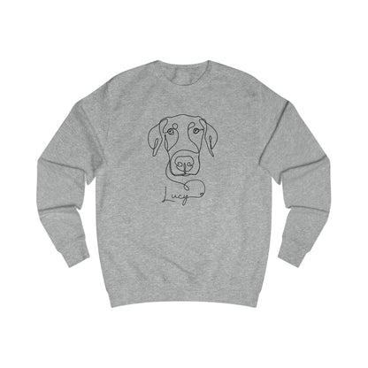 Custom Modern Line Art Sweatshirt