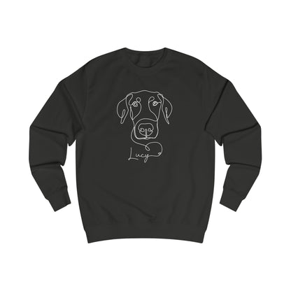 Custom Modern Line Art Sweatshirt