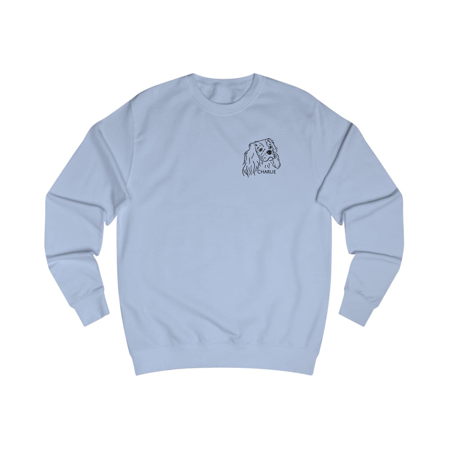 Custom Line Art Pocket Sweatshirt