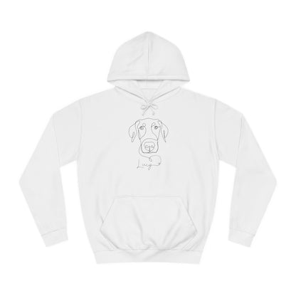 Custom Modern Line Art Hoodie