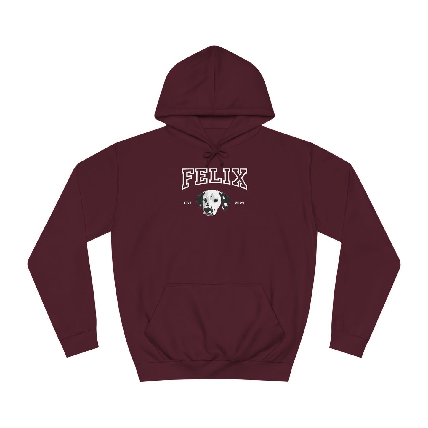 Custom College Style Hoodie