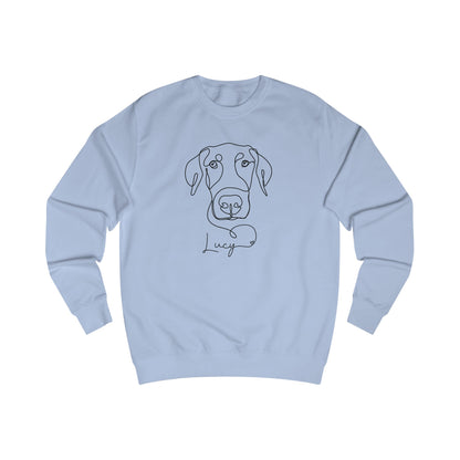 Custom Modern Line Art Sweatshirt