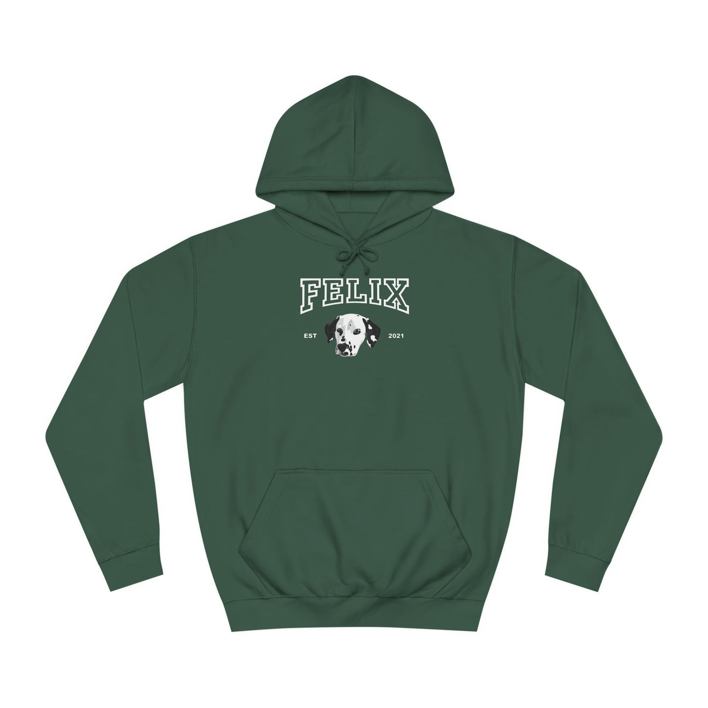 Custom College Style Hoodie