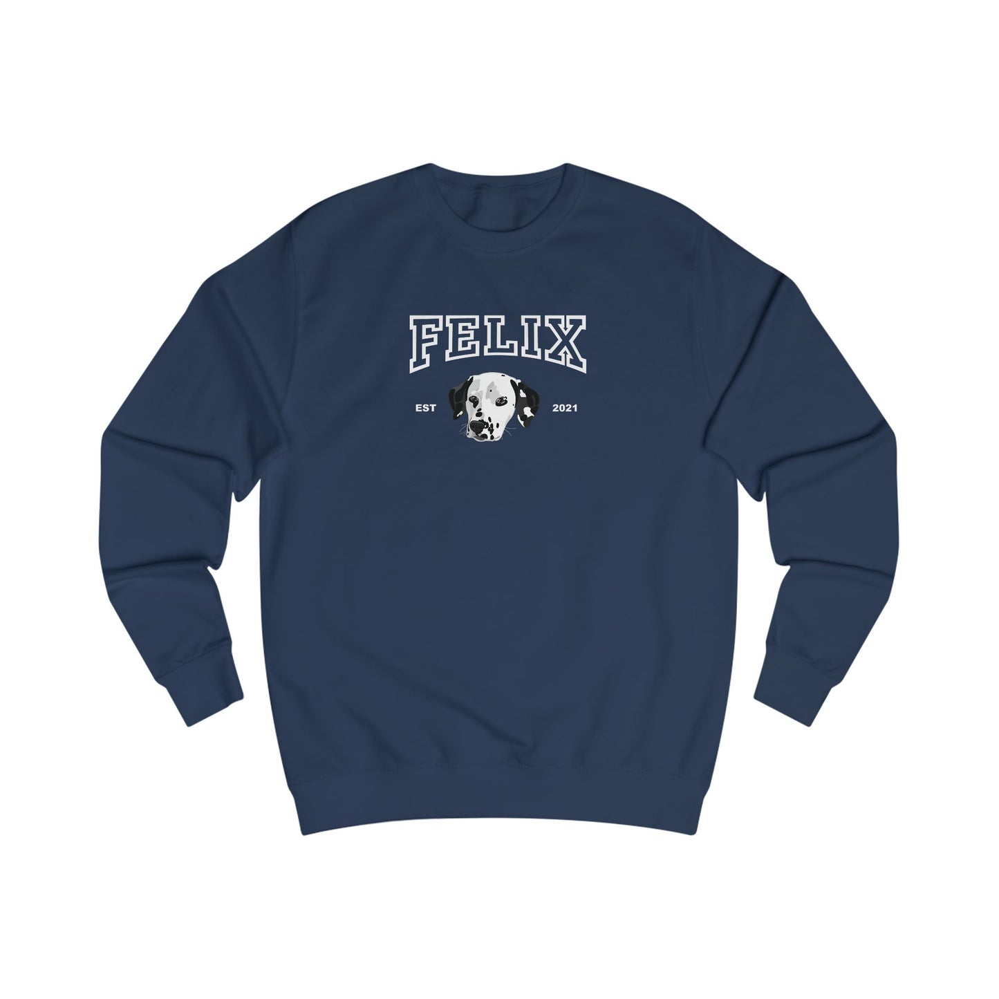 Custom College Style Sweatshirt