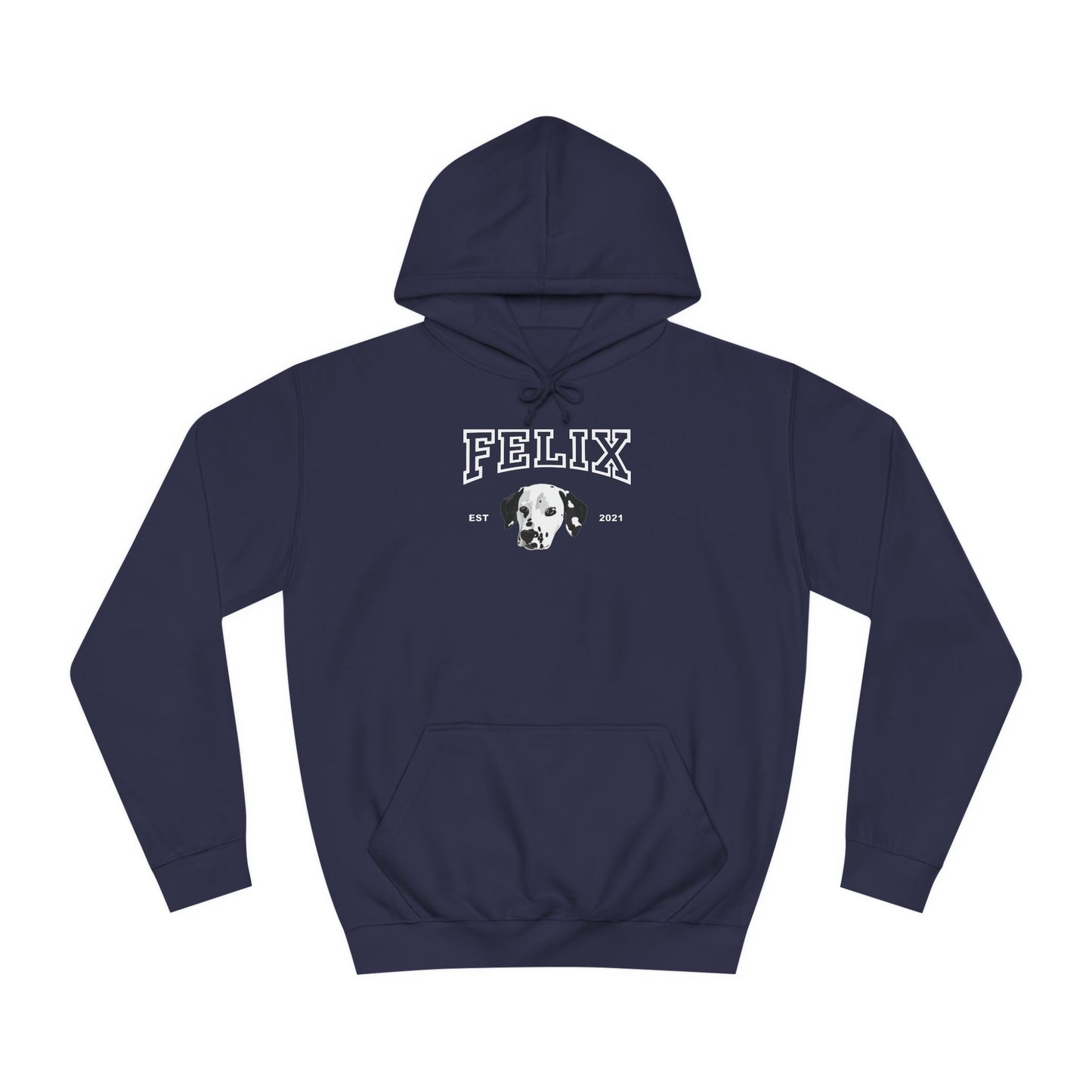 Custom College Style Hoodie