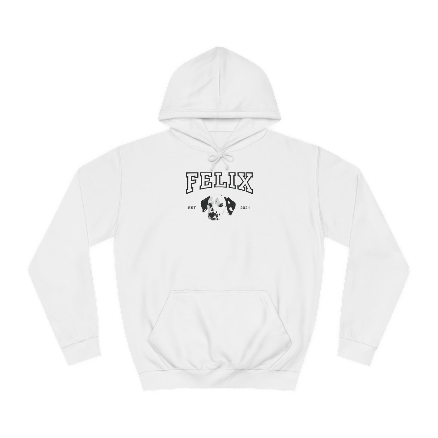 Custom College Style Hoodie