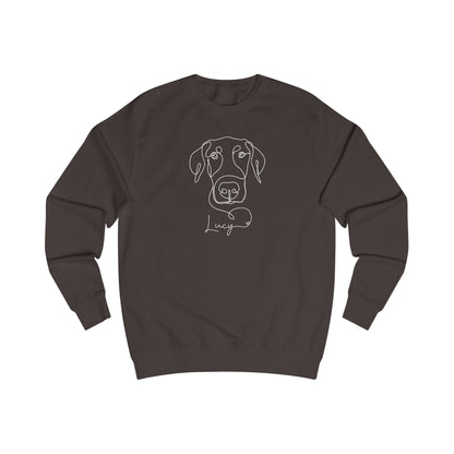 Custom Modern Line Art Sweatshirt