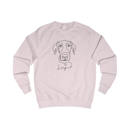 Custom Modern Line Art Sweatshirt