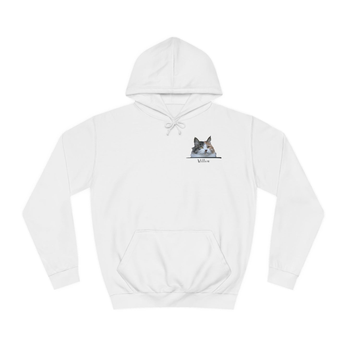 Custom Pet With Line Pocket Hoodie