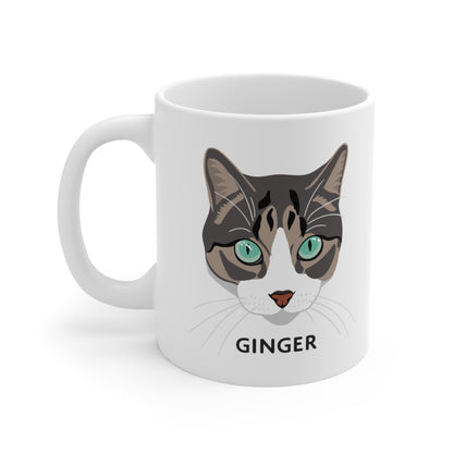 Custom Colour Drawing Pet Mug