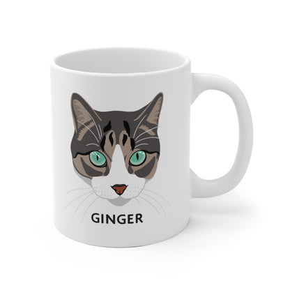 Custom Colour Drawing Pet Mug