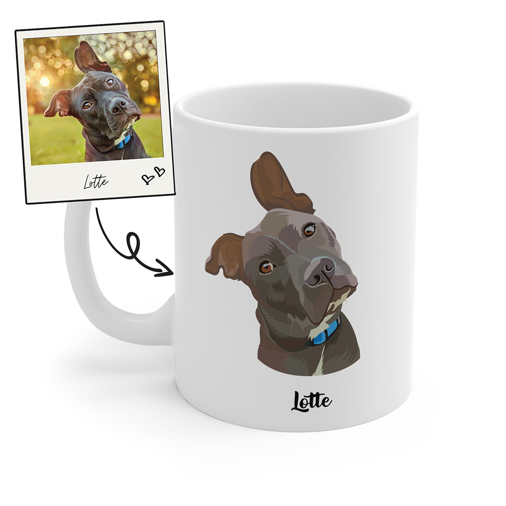 Custom Pet Tracing Mug