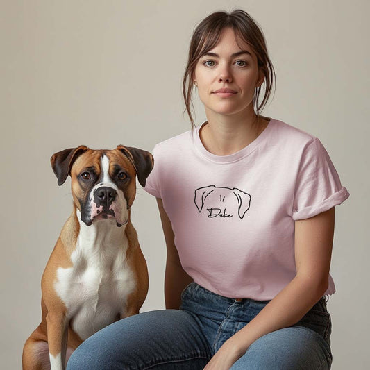 Custom Pet Ear T-Shirt